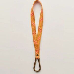 NWT Free People FP One Upcycled Lanyard in Pink/Rose